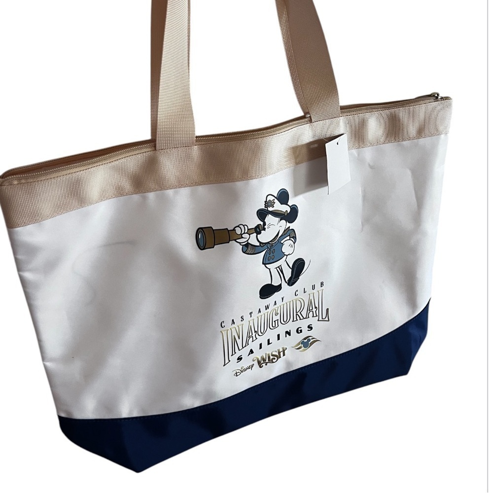 NWT Disney Wish Inaugural Sailings Tote and - Picture 2 of 16